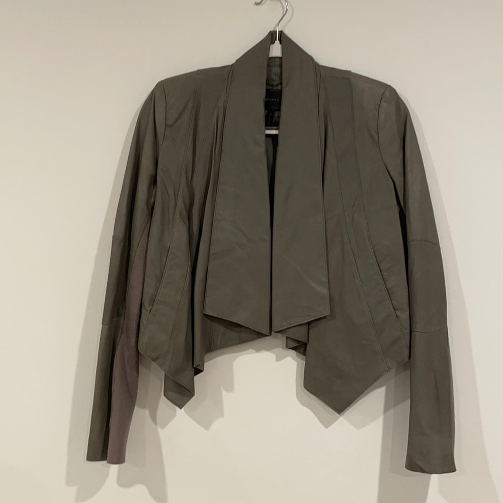 BCBG Leather Jacket